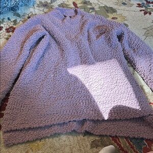 Cozy Purple Sherpa Jacket